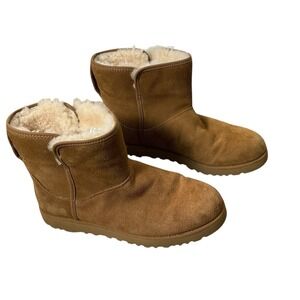 UGG Womens Cory II Ankle Bootie Genuine Shearling Suede